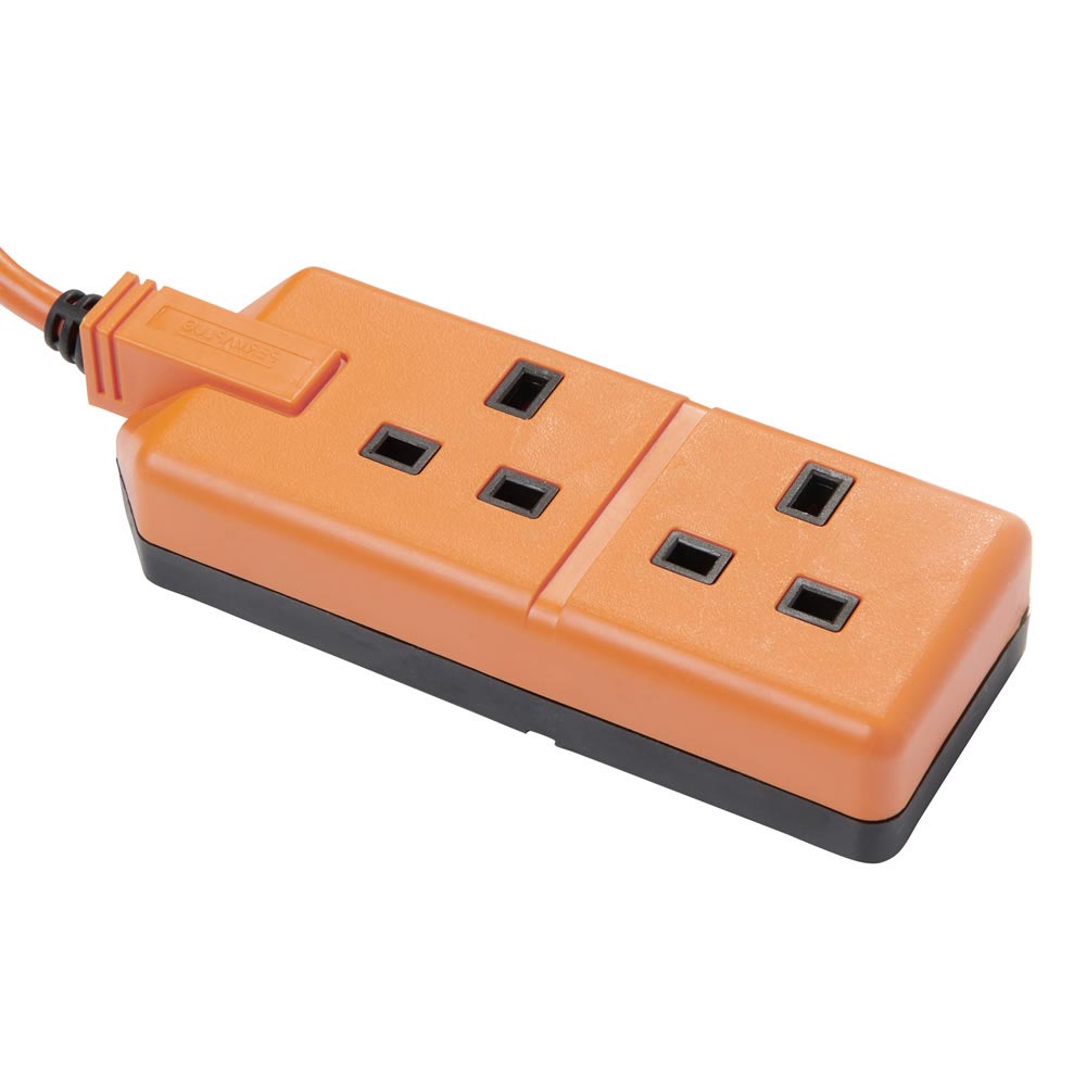 Wilko 13amp 15m 2 Socket Garden Extension Lead Wilko