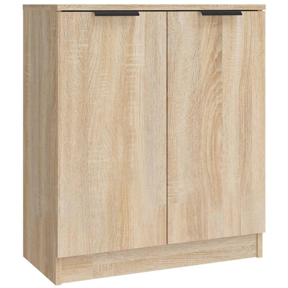 vidaXL 2 Door 6 Drawer Sonoma Oak Sideboard Image 6
