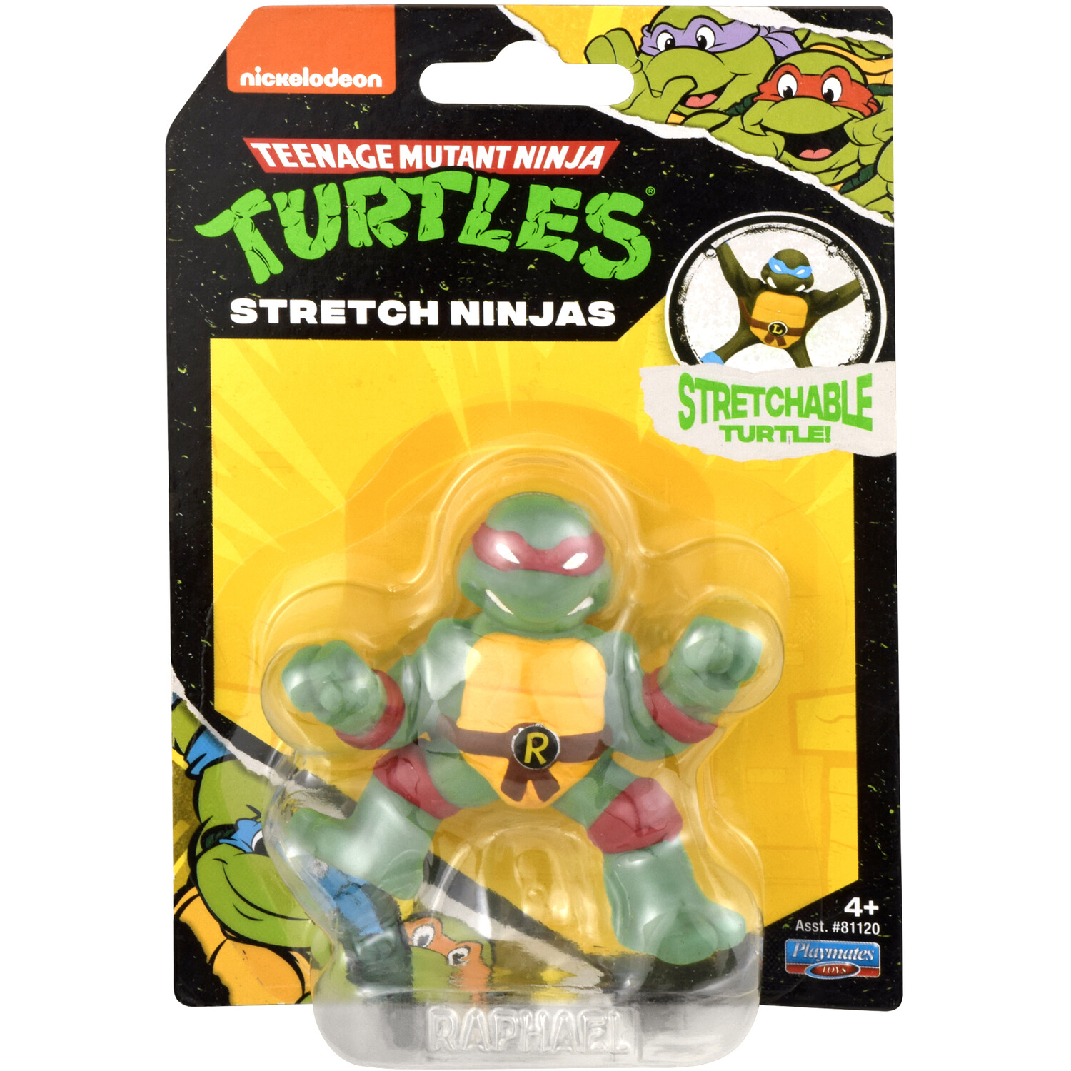 Teenage Mutant Ninja Turtles Mini Ninja Stretch Figures Image 1