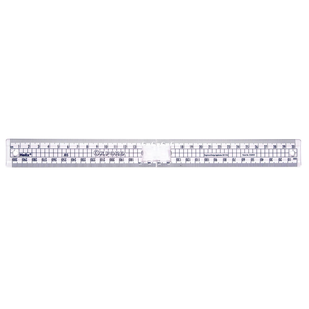 Helix Oxford Folding Ruler 30cm Image 1