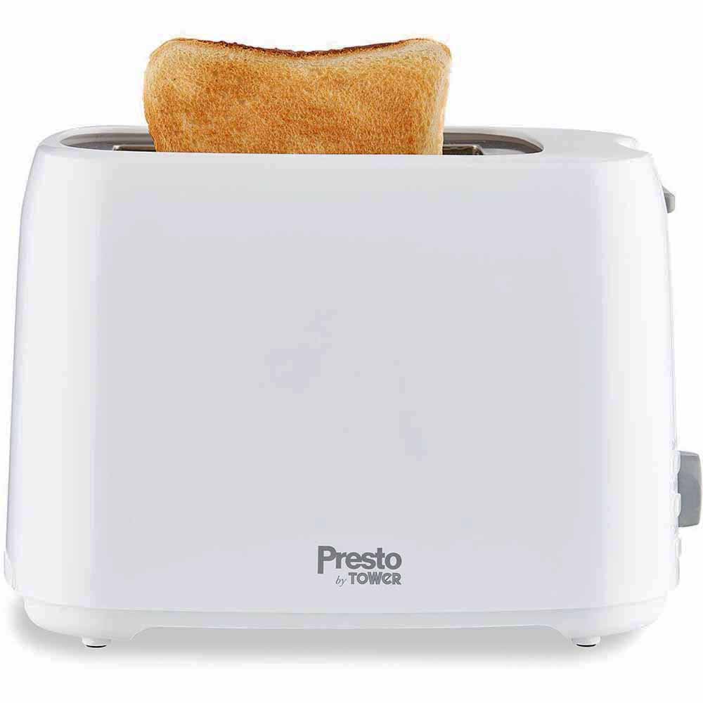 Tower Presto 2-Slice Toaster 750W White Image 1