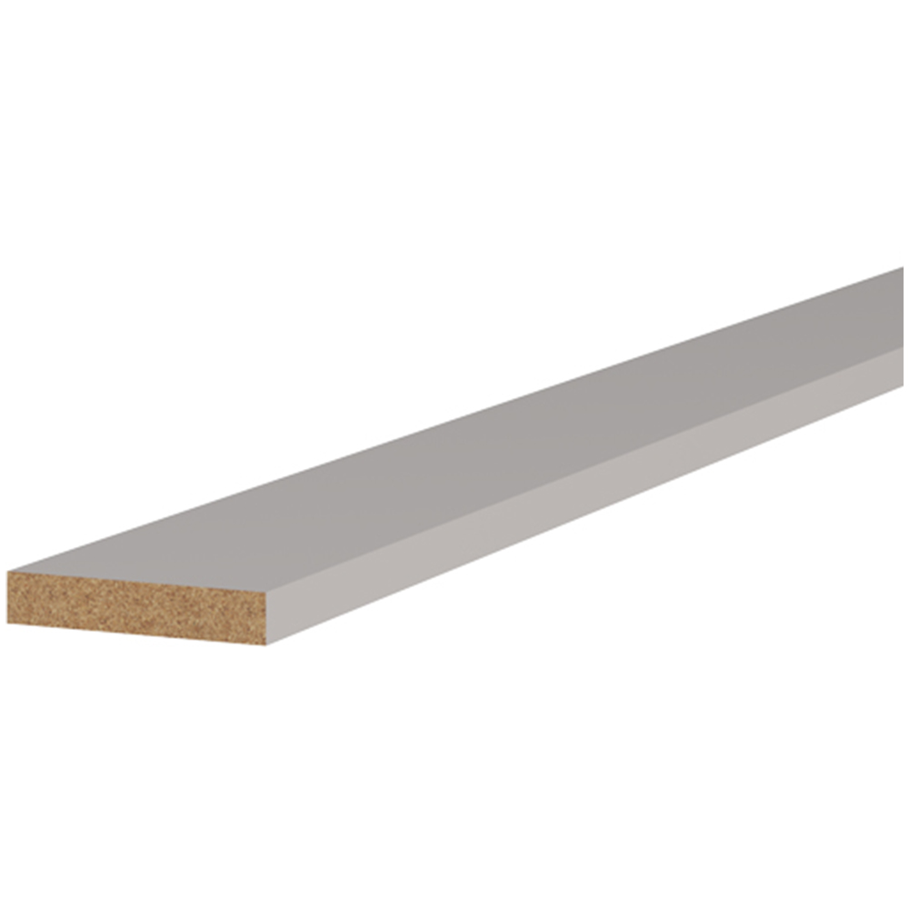 Kitchen Kit Slab Supergloss Light Grey Capping Rail Image 2