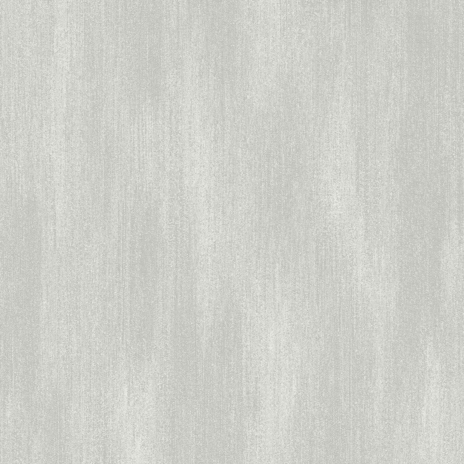 Grandeco Fabric Plain Wallpaper - Silver Image 1