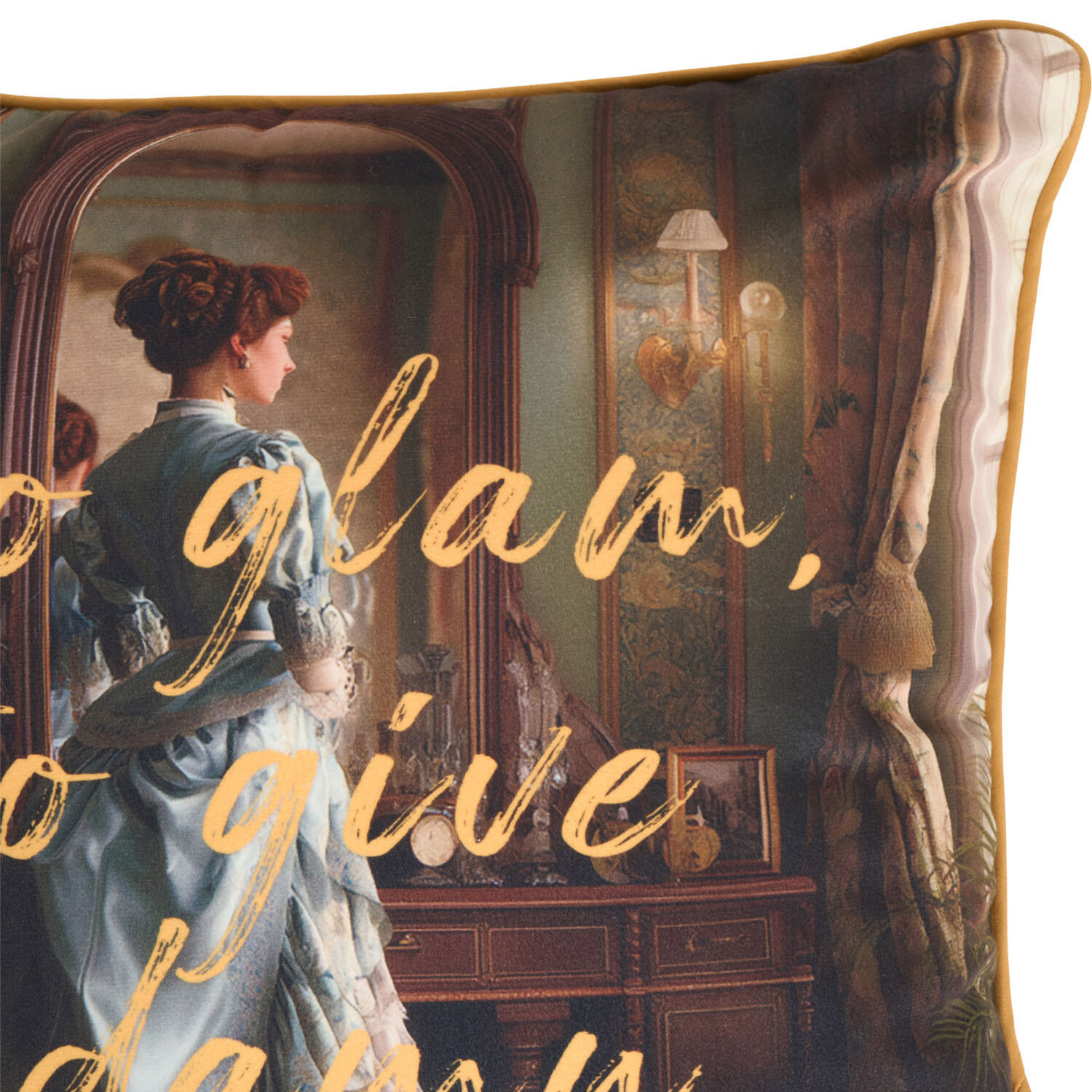 Too Glam to Give a Damn Cushion Image 2