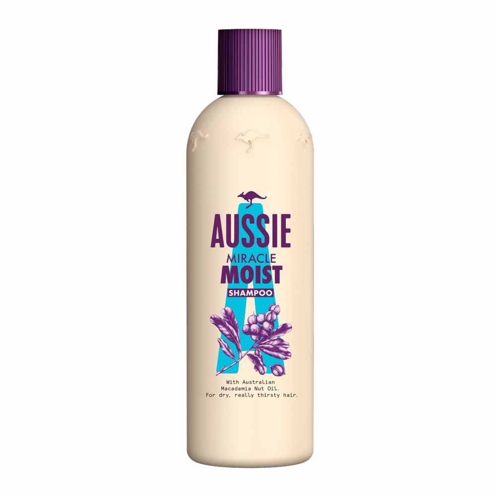 Aussie Miracle Moist Shampoo 300ml Image 1
