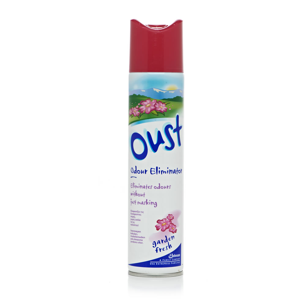 Oust Odour Eliminator Garden Fresh Air Freshener 300ml Image