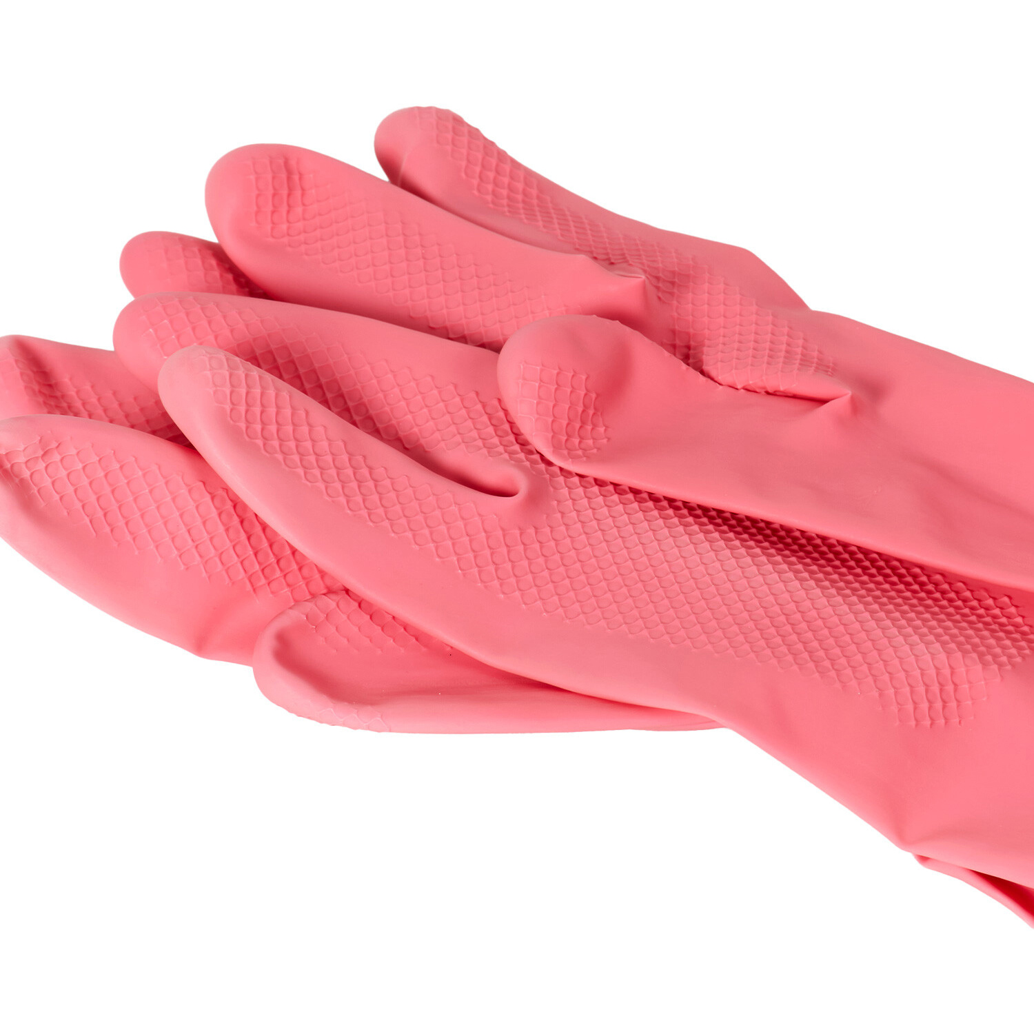 Daisy Pink Cleaning Washing Up Gloves Image 3