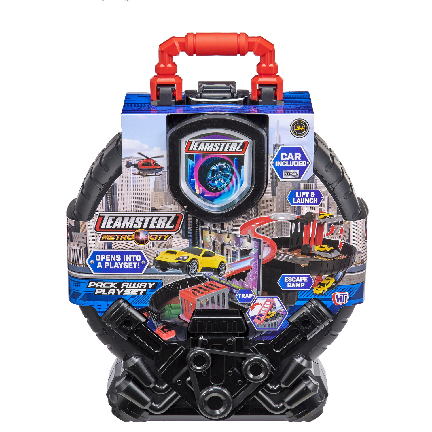 Teamsterz Metro City Packaway Wheel Playset - Multicolour Image 3