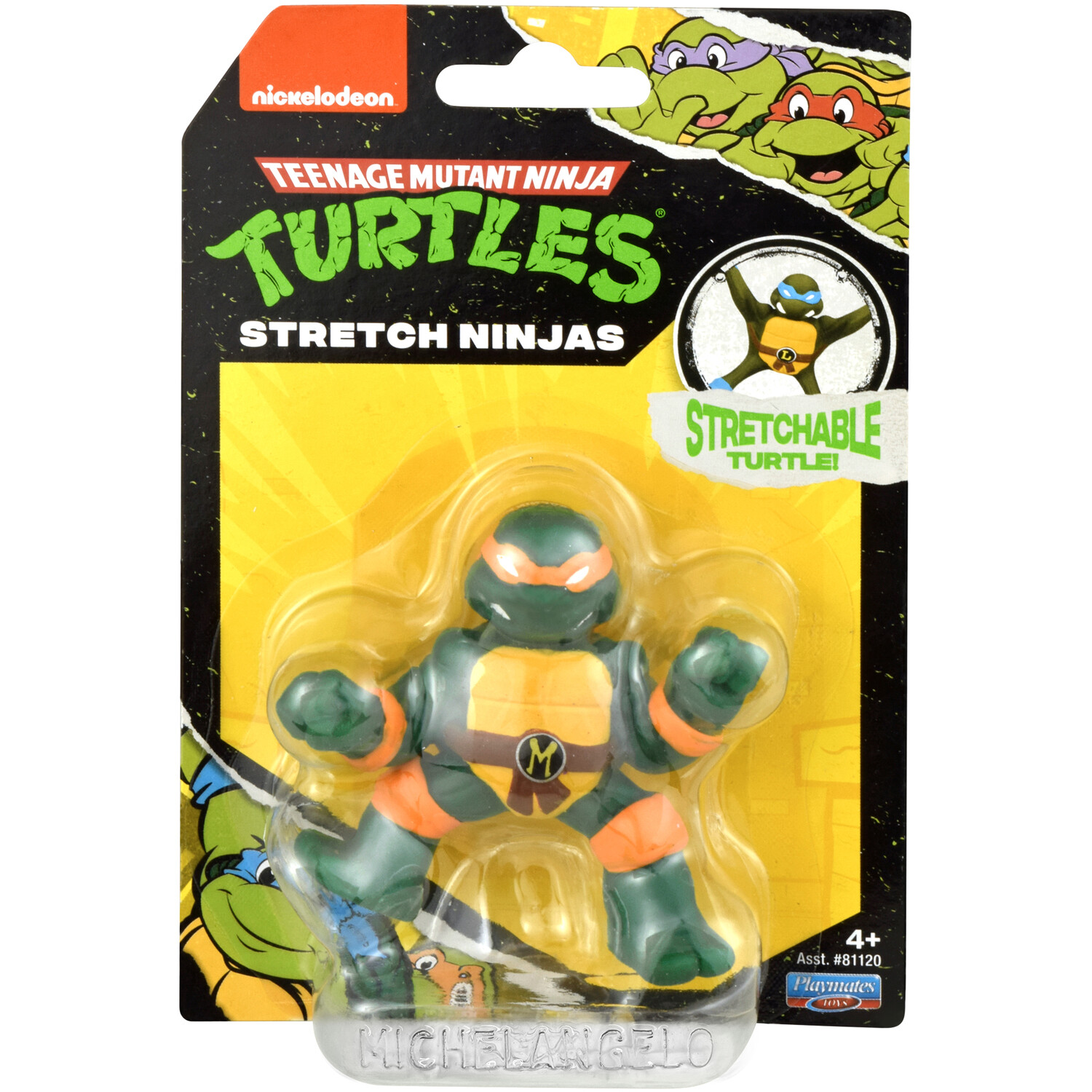Teenage Mutant Ninja Turtles Mini Ninja Stretch Figures Image 2