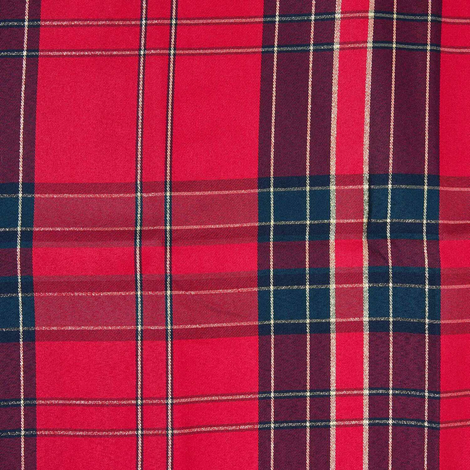 Tartan Table Cloth - Red Image 3