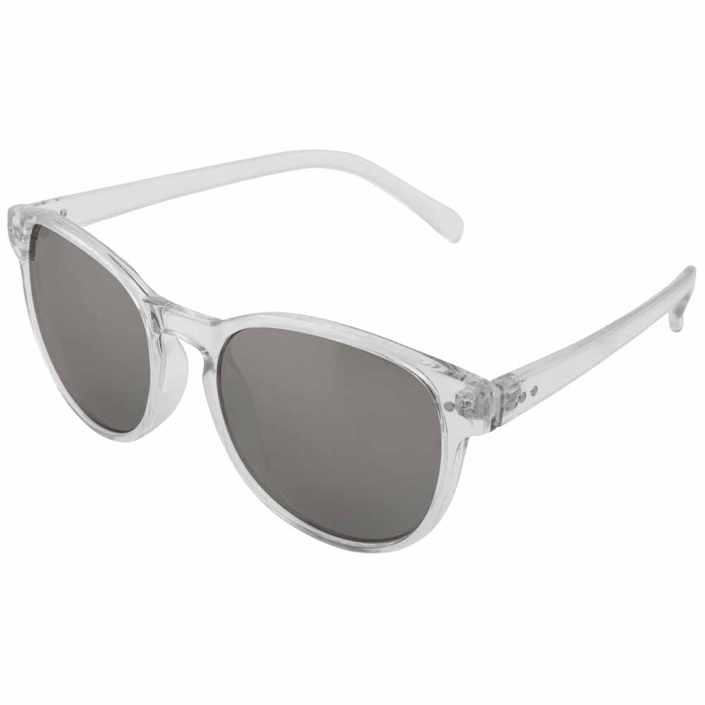 Mens Clear Plastic Sunglasses Image 2