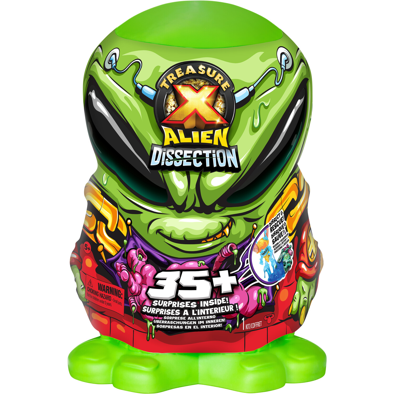 Treasure X Mega Alien Dissection - Multicolour Image 1