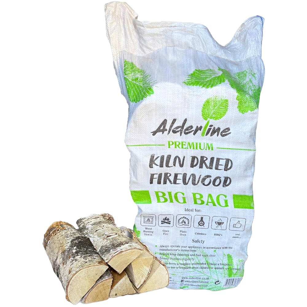 RoyalFire Alderline Kiln Dried Birch Firewood Bag 20kg Image 1