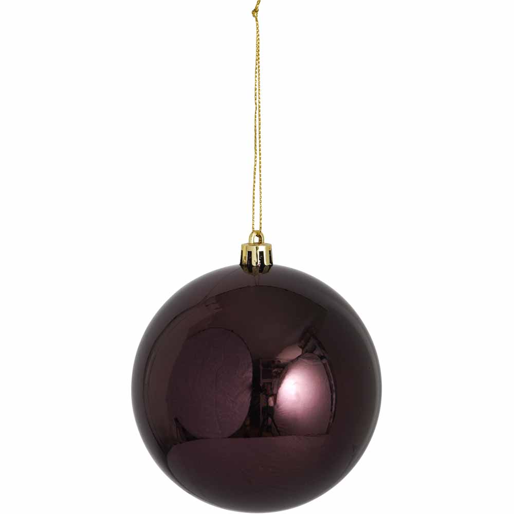 Wilko Luxe Christmas Baubles 7 Pack Image 8