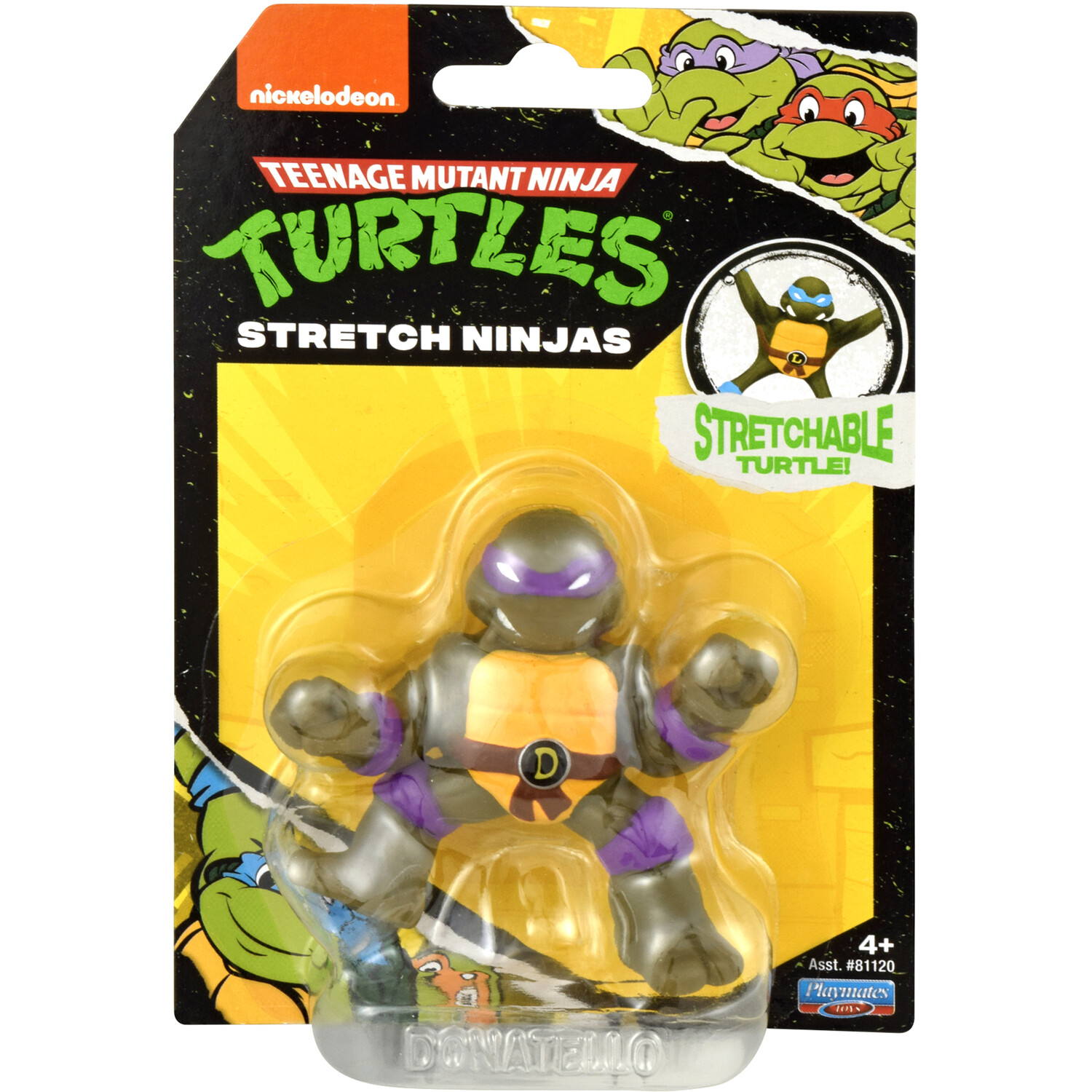 Teenage Mutant Ninja Turtles Mini Ninja Stretch Figures Image 3