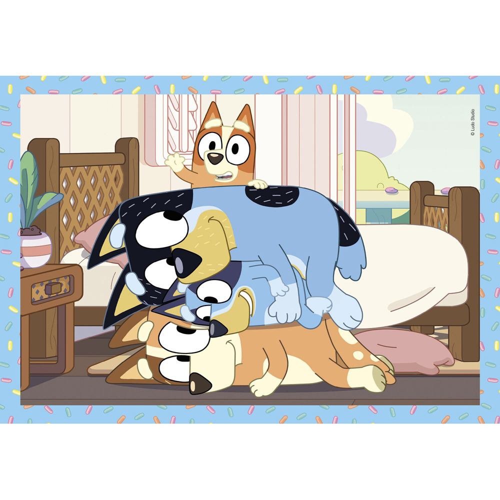 Bluey 4 in 1 Jigsaw Puzzle Image 3