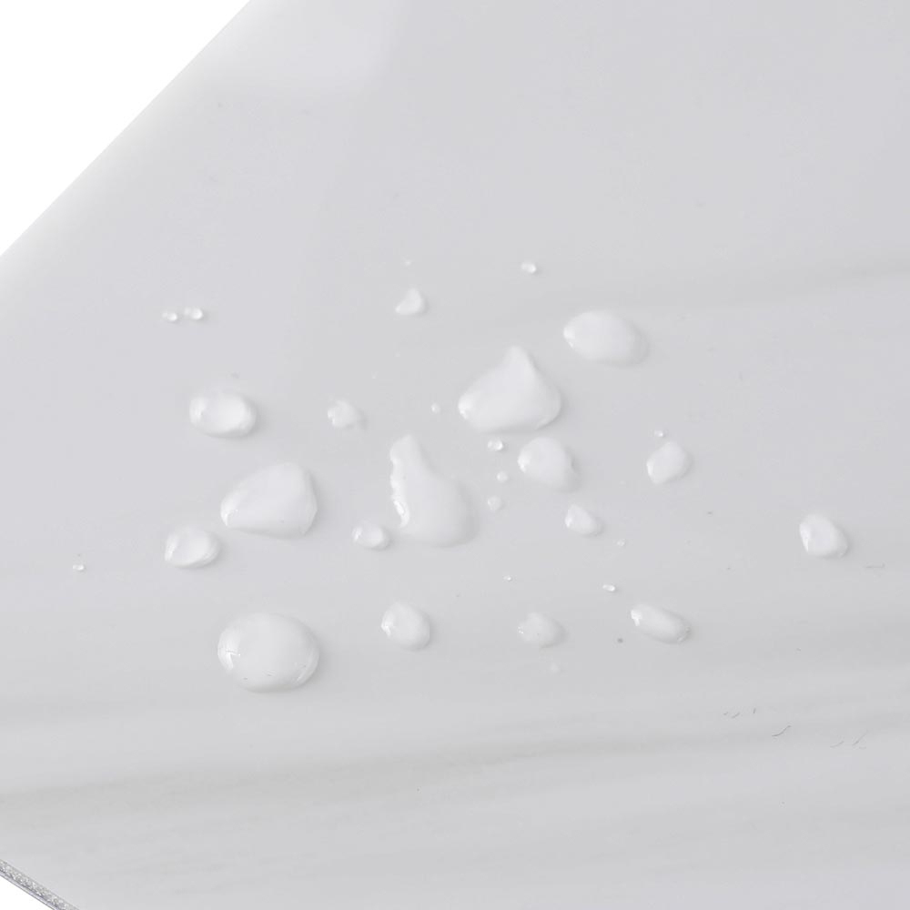 Living and Home Marble Patterned White Marble Self Adhesive PVC Wall Sticker 10 Pack Image 5