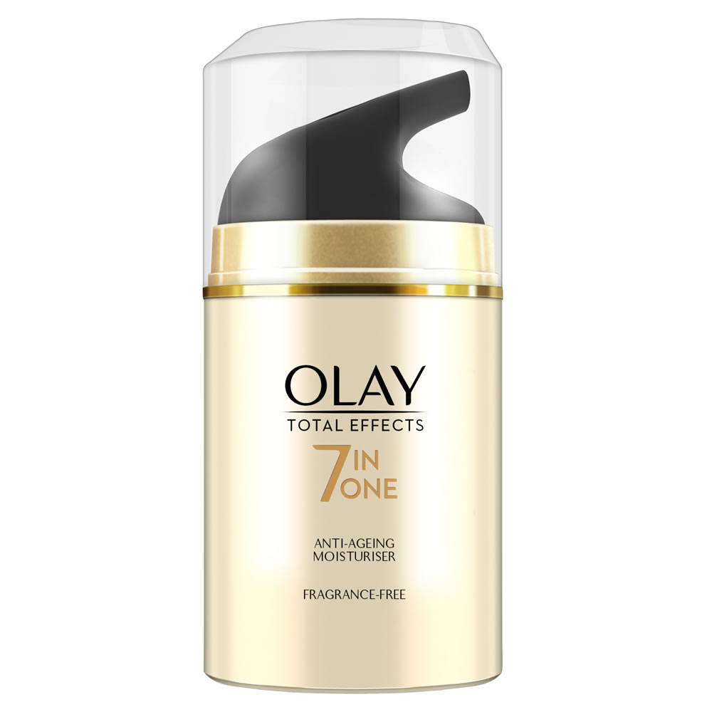 OLAY Total Effect Anti-Ageing Day Cream Fragrance Free 50ml Image 3