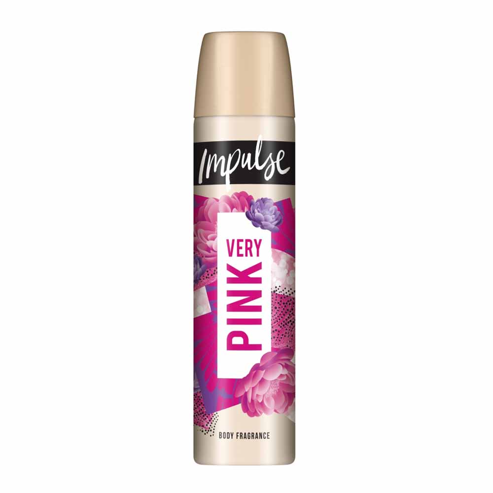 Impulse Very Pink Body Spray 75ml Image 1
