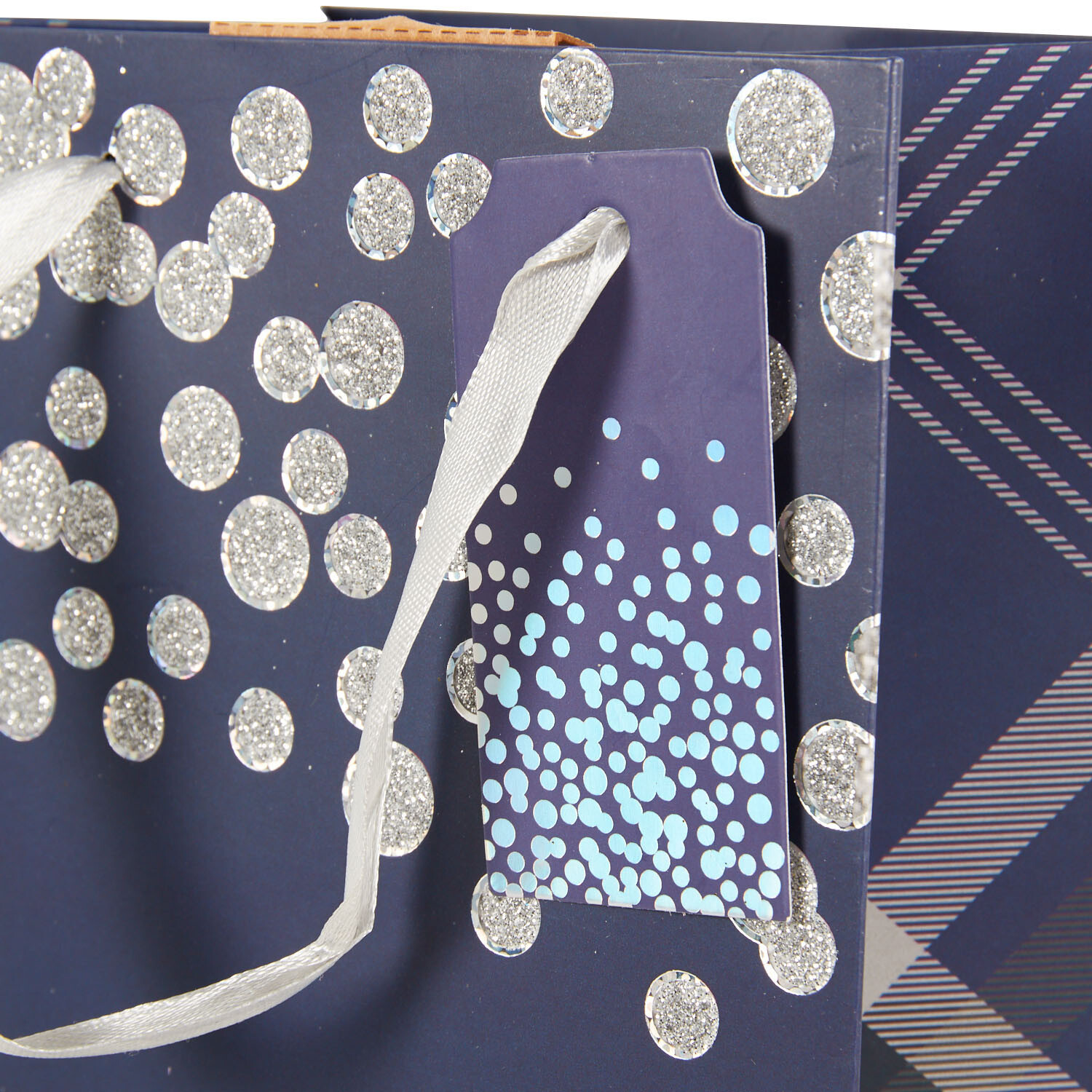 Merry Christmas Foil Bottle Bag Image 3