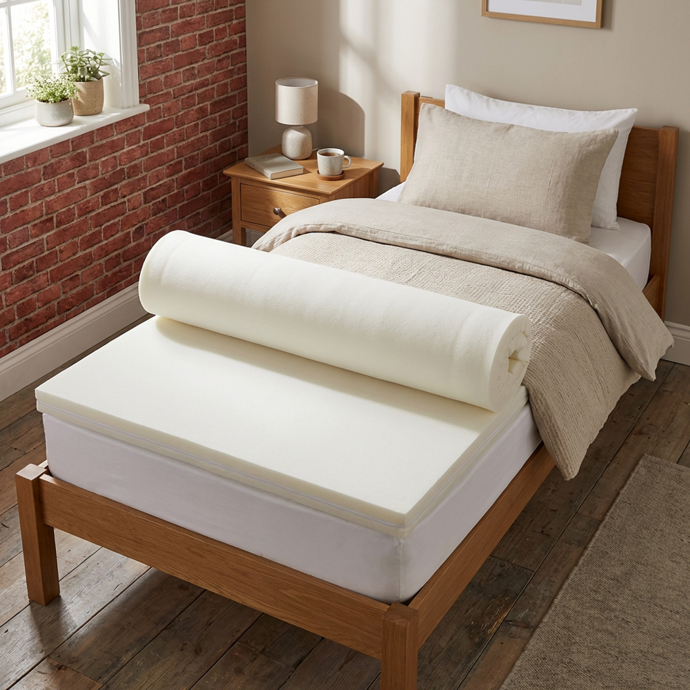 Divante Single Deep Memory Foam Mattress Topper Image 2