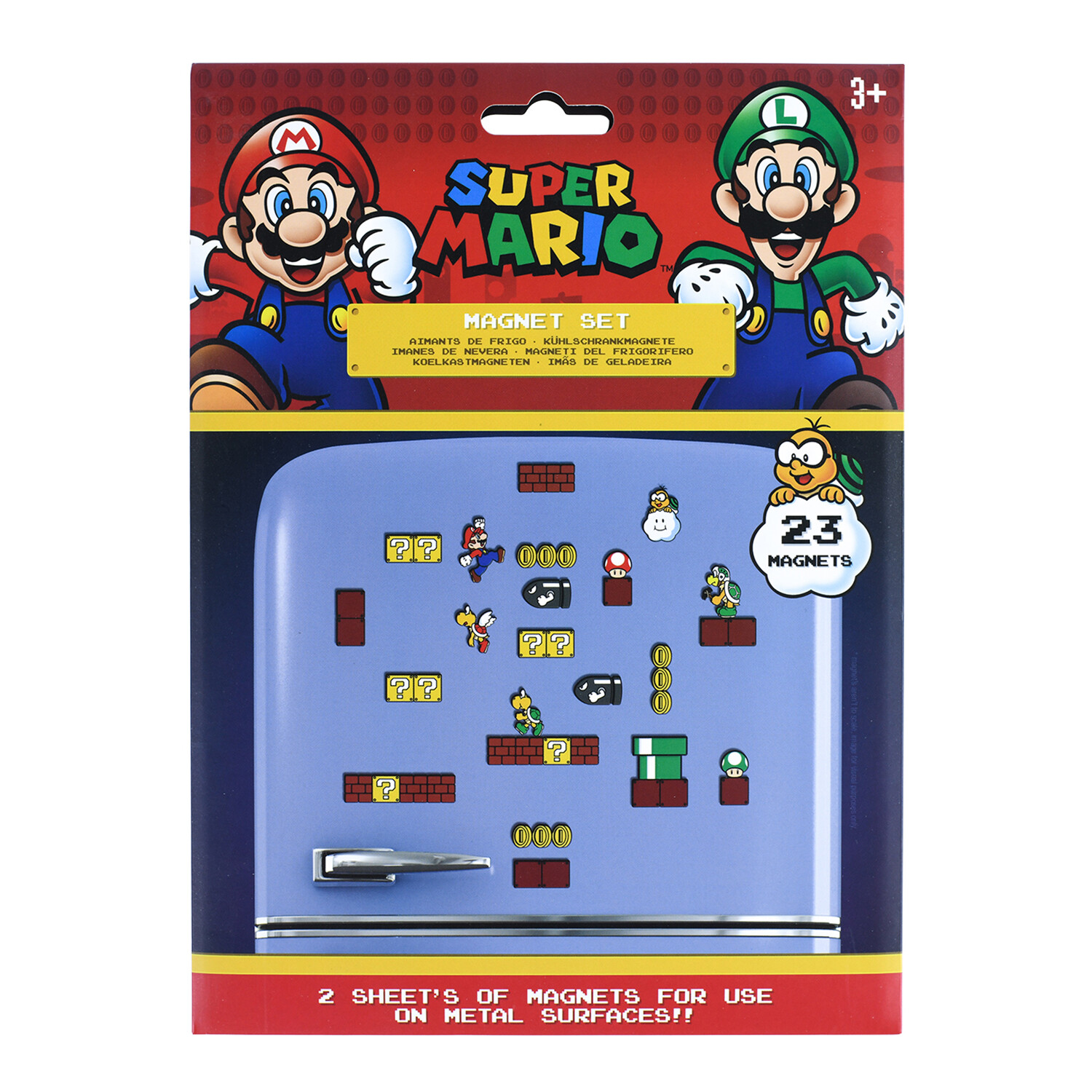 Super Mario Magnet Set Image