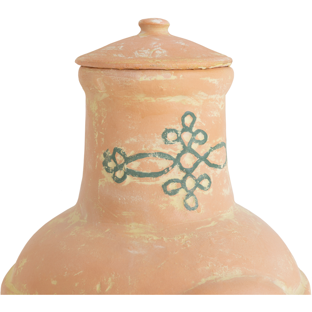 Charles Bentley Snug Rosario Chiminea with Grill Image 3