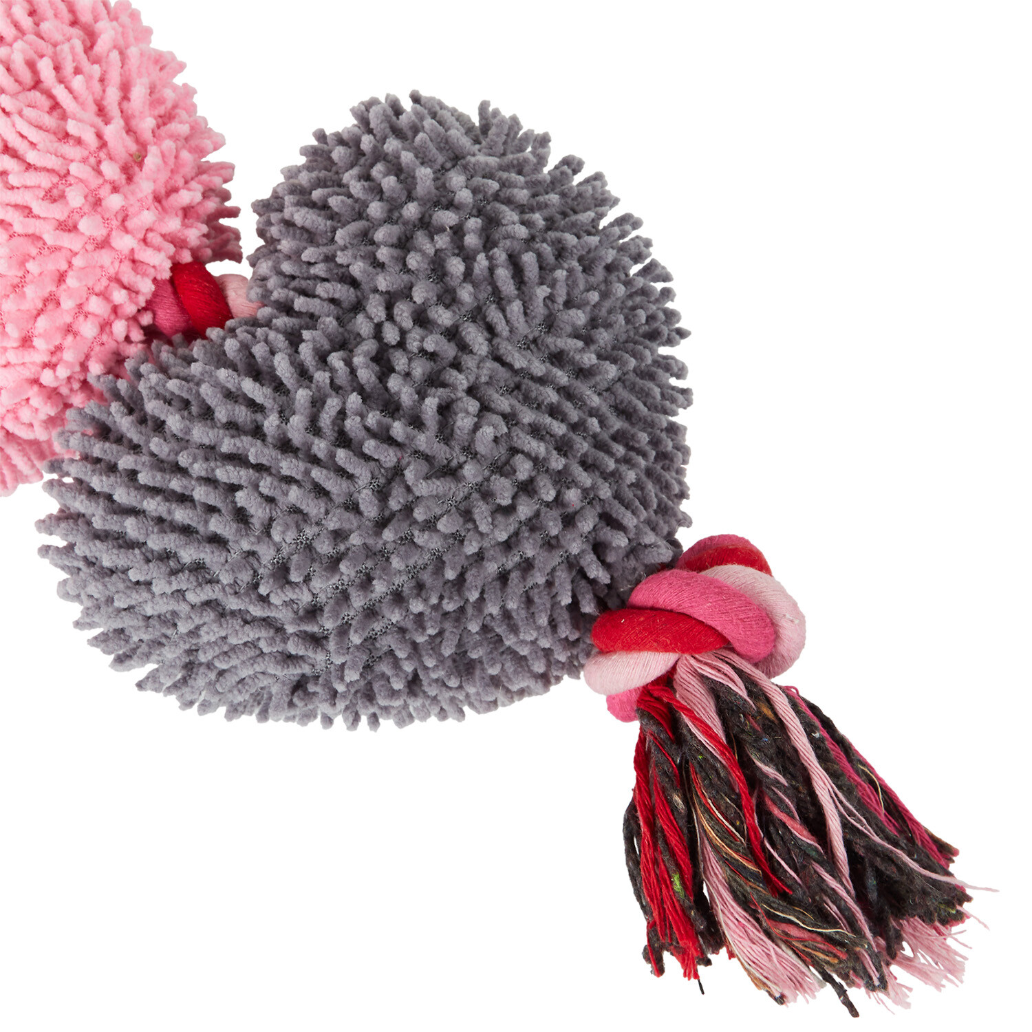 Hearts on a String Dog Toy - Multicolour Image 4