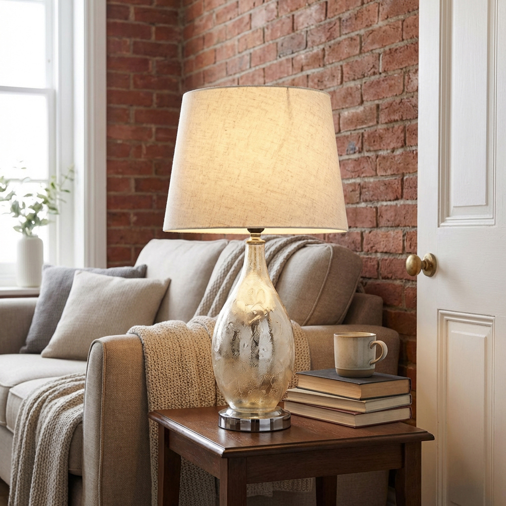 Cara Table Lamp Chrome Image 5