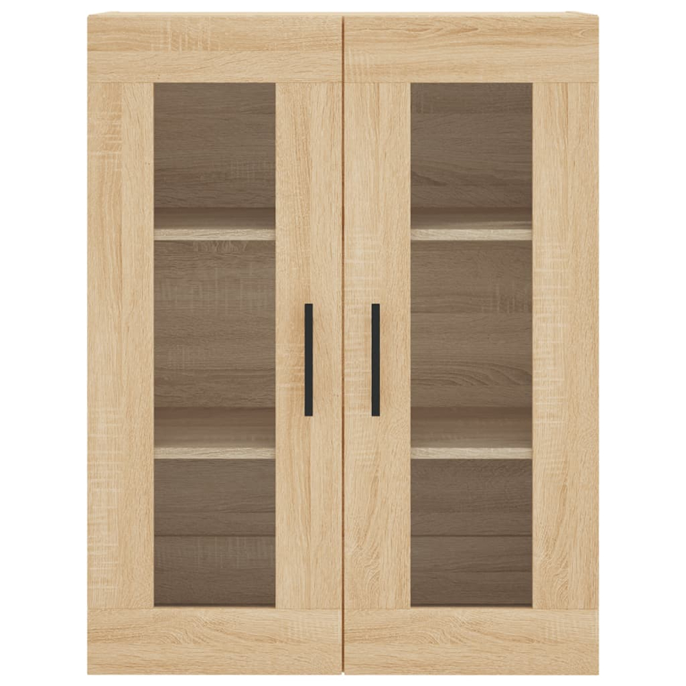vidaXL 4 Glass Door Sonoma Oak Highboard Image 6