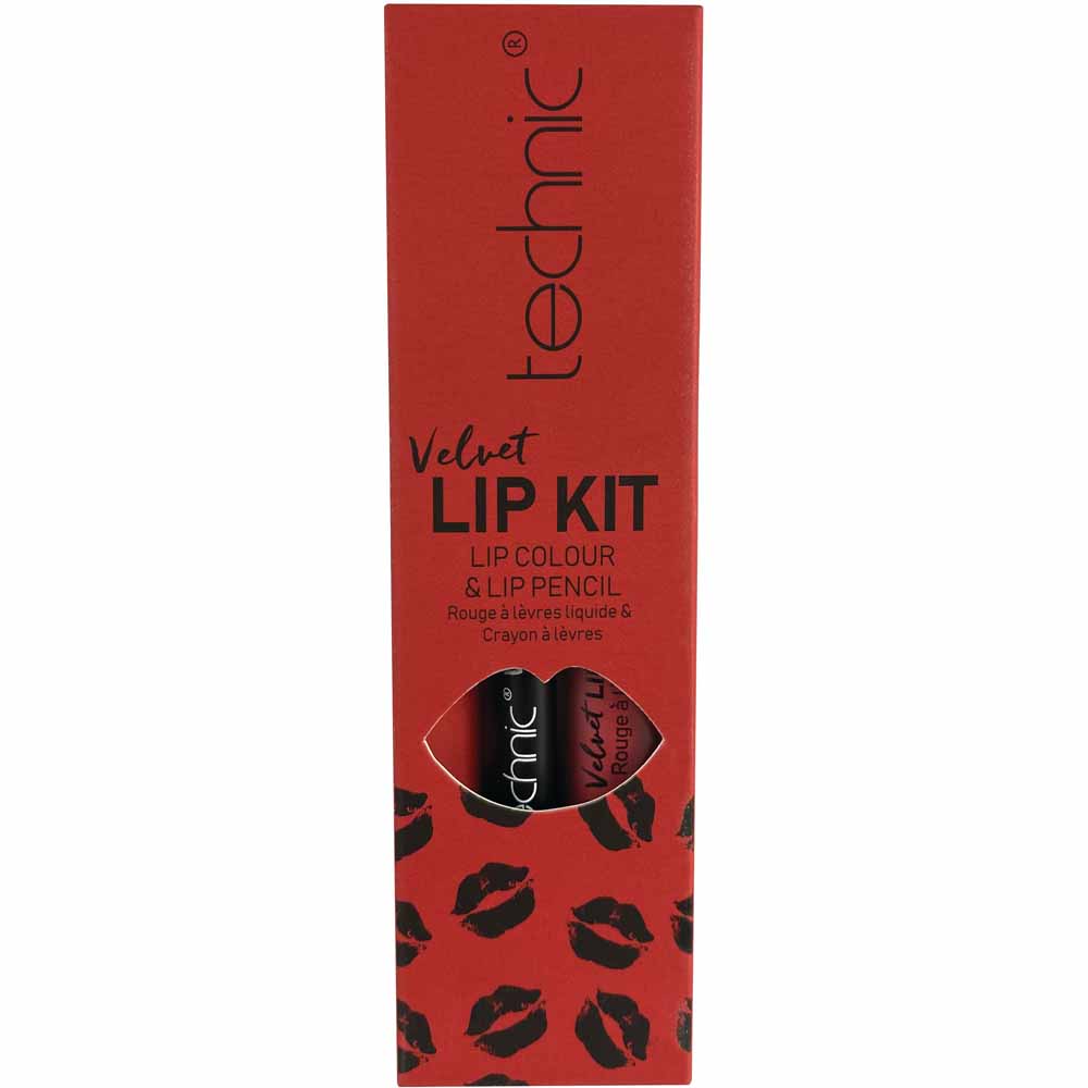 Technic Velvet Lip Kit Vintage Red Image 2