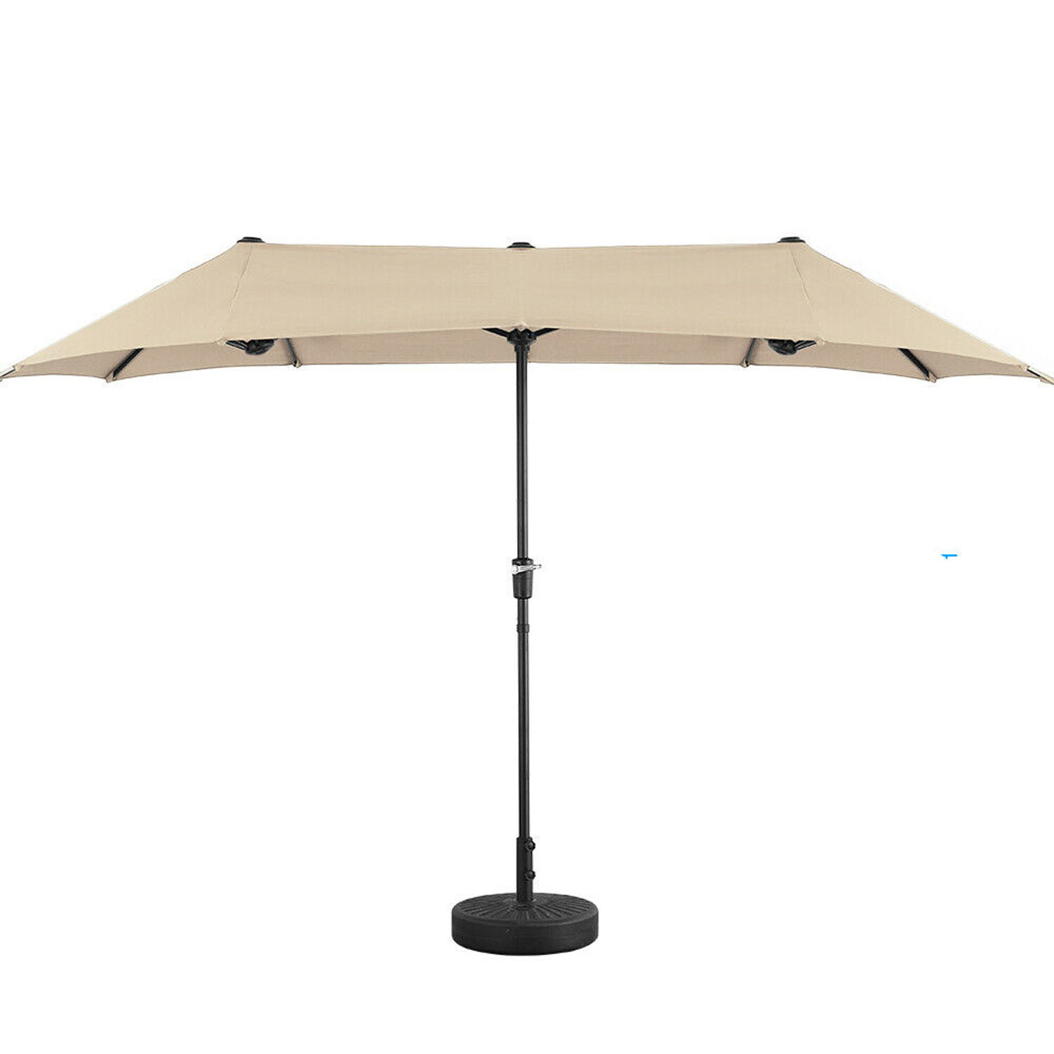 Twin Head Parasol - Beige Image