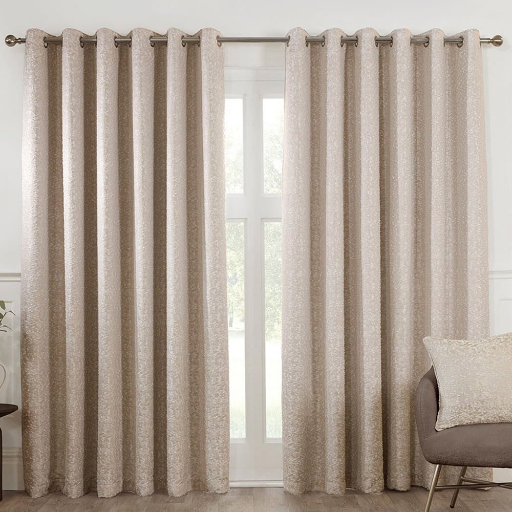 Maison Blackout Curtain Natural 168cm 137cm Image 1