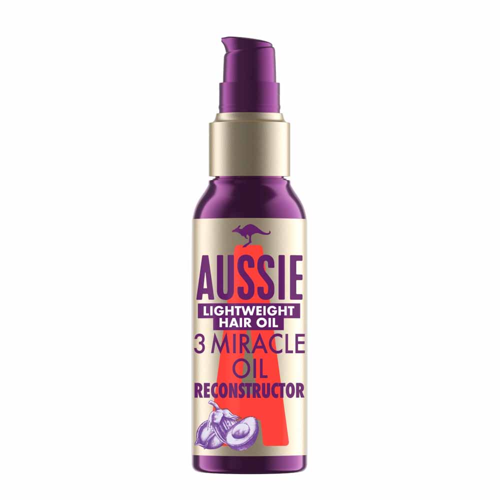 Aussie Miracle Reconstructor Oil 100ml | Wilko