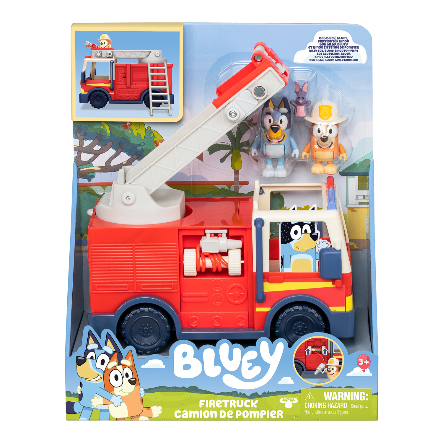 Bluey's Fire Truck Red Image 1
