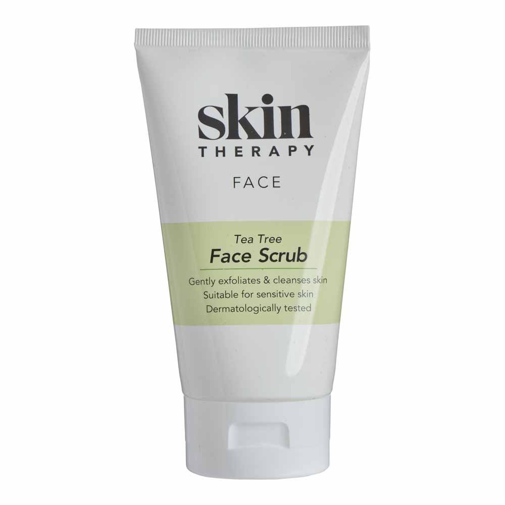 Skin Therapy Tea Tree Facial Scrub 150ml  - wilko