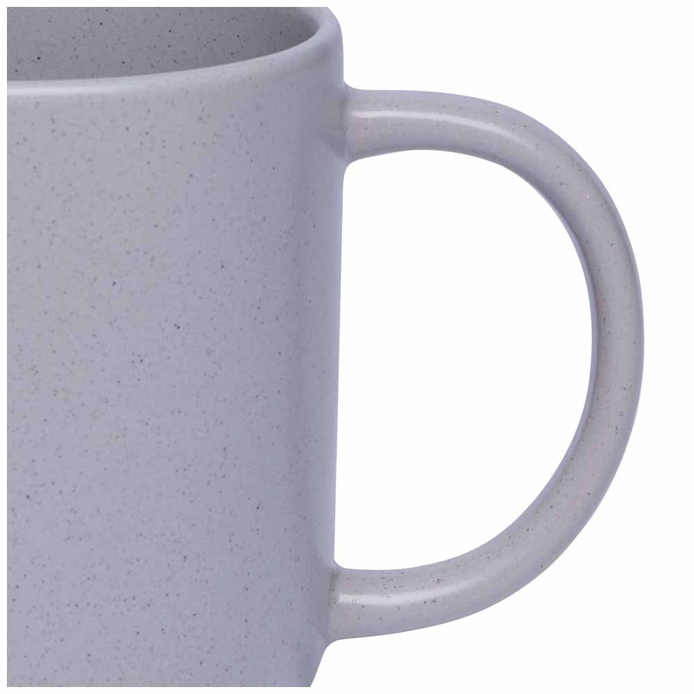 Wilko Speckled Grey Mug Image 3