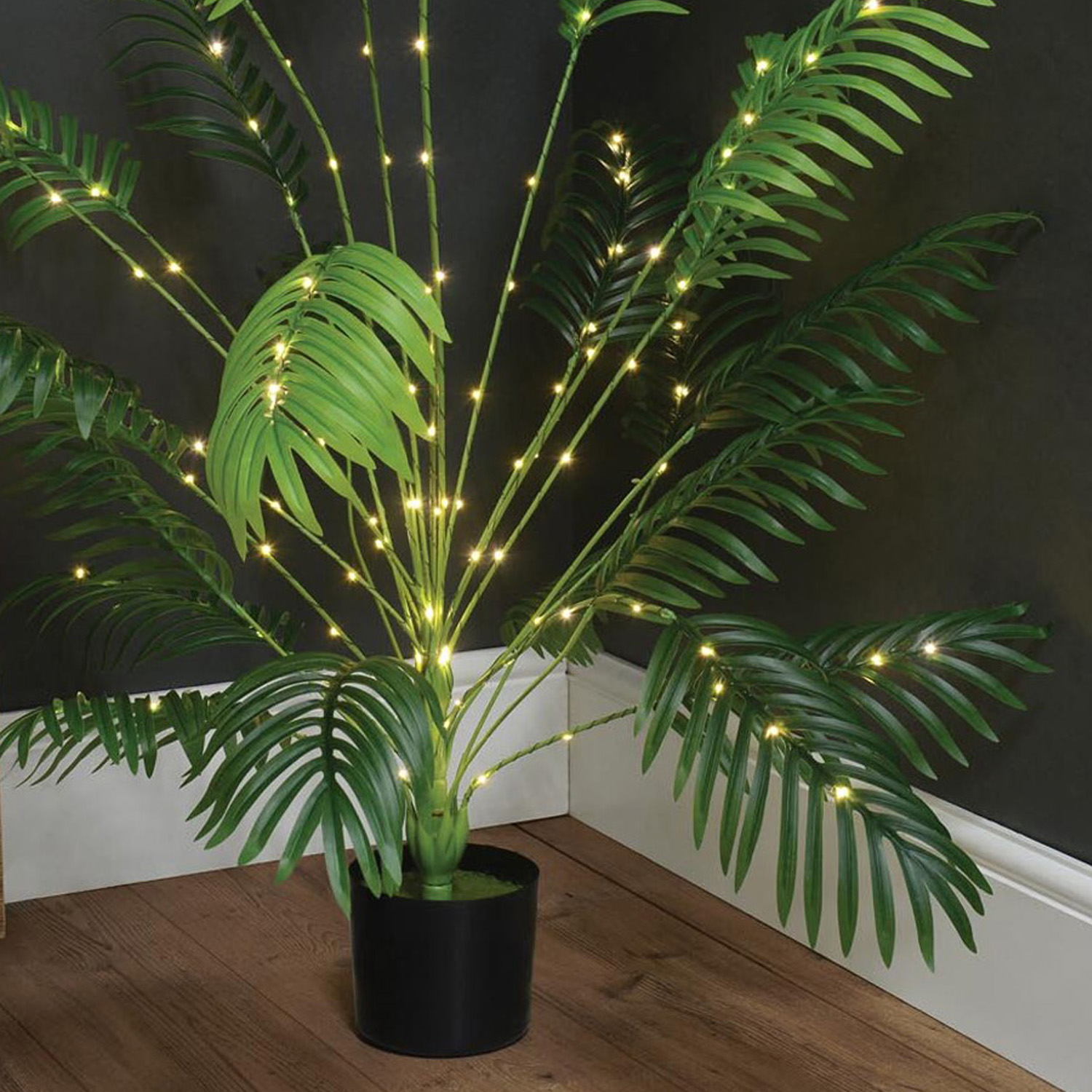150 LED Palm Tree - Green Image 6