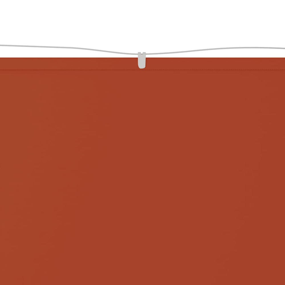 vidaXL Red Oxford Fabric Vertical Awning 1 x 12m Image 5