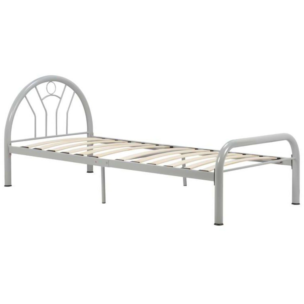 Solo Single Silver Bed Image 2