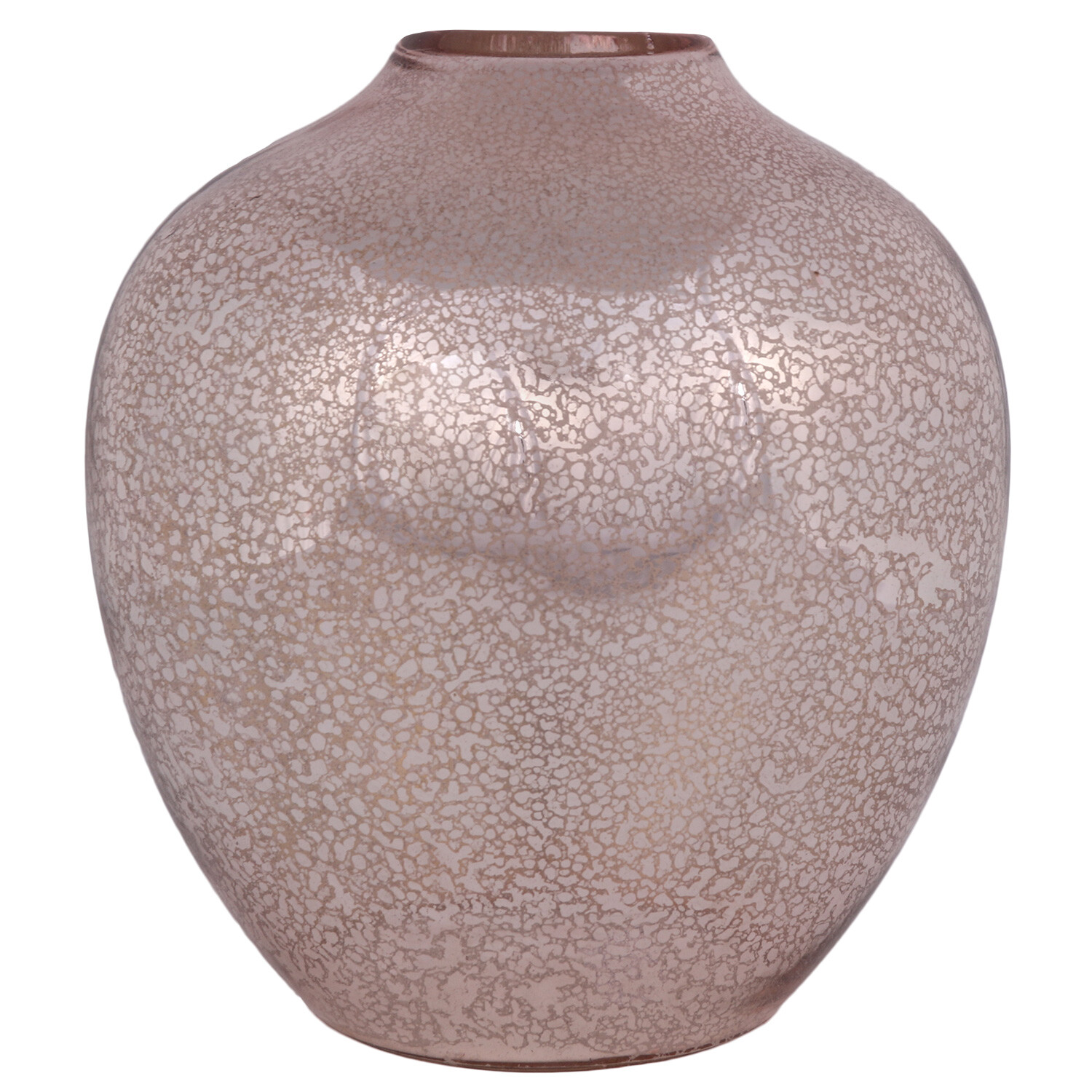 Amelie Crackle Glass Pendant - Pink Image