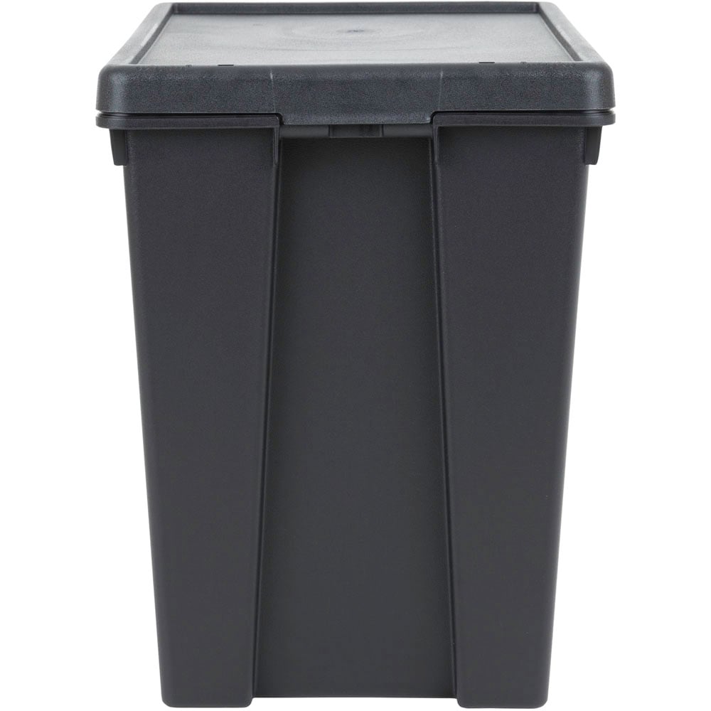Wham 92L Black Wham Bam Storage Box with Lid 2 Pack Image 3