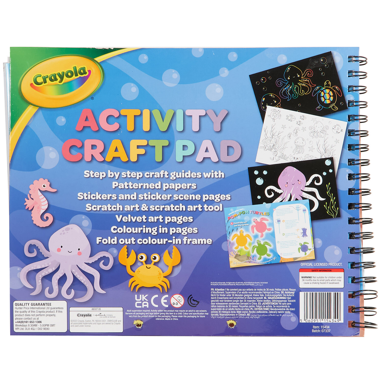 Crayola Activity Craft Pad Image 2