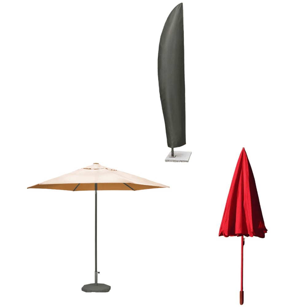Home Source Duracover UV Jumbo Parasol Cover Image 3