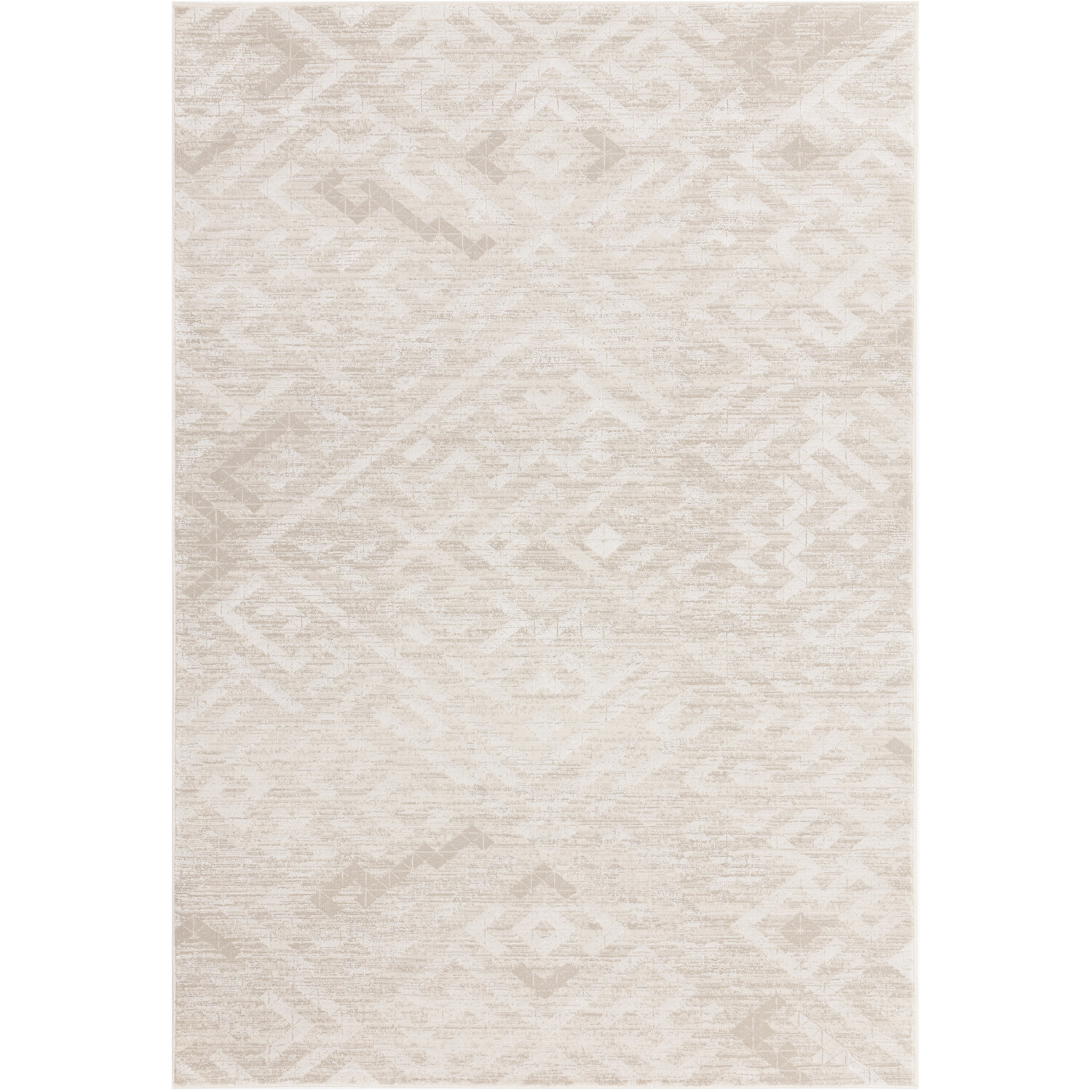 Italia Rug - Cream and White / 66cm Image 1