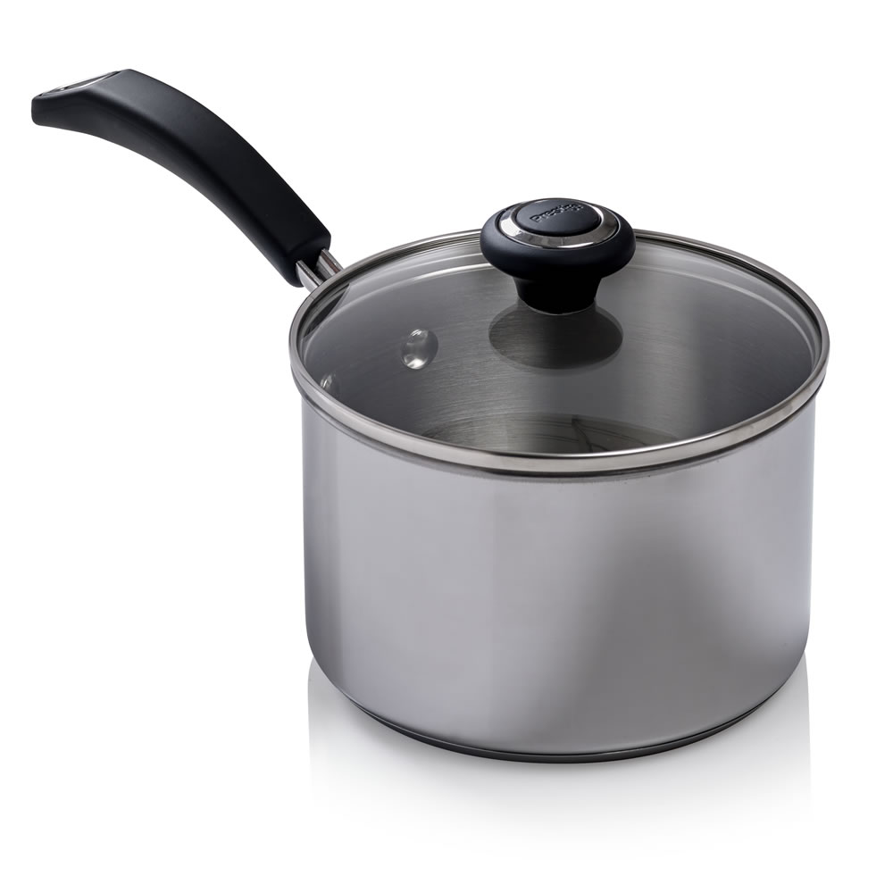 Prestige Stainless Steel Saucepan 18cm Wilko