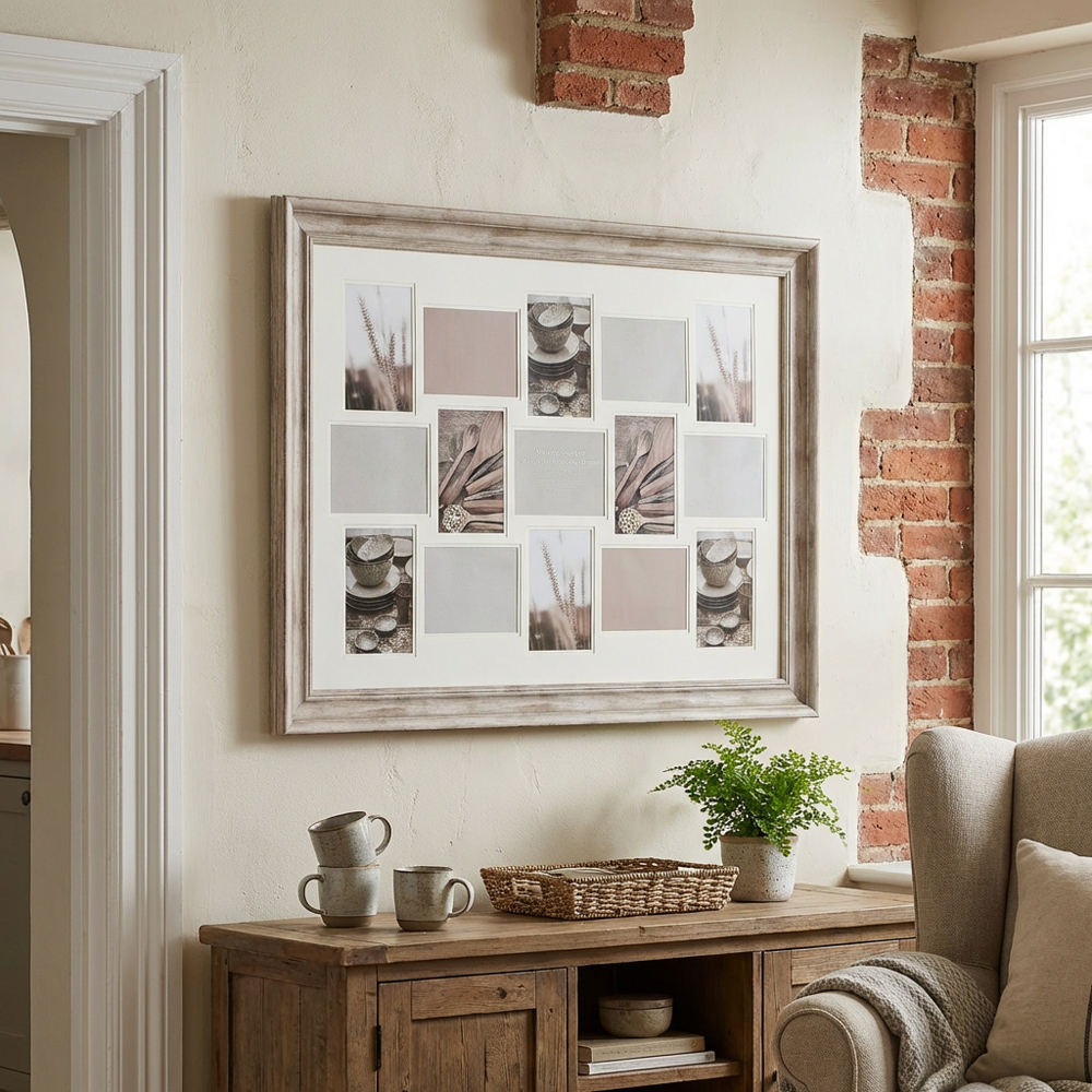 Maison Natural Antique Collage Frame Image 5