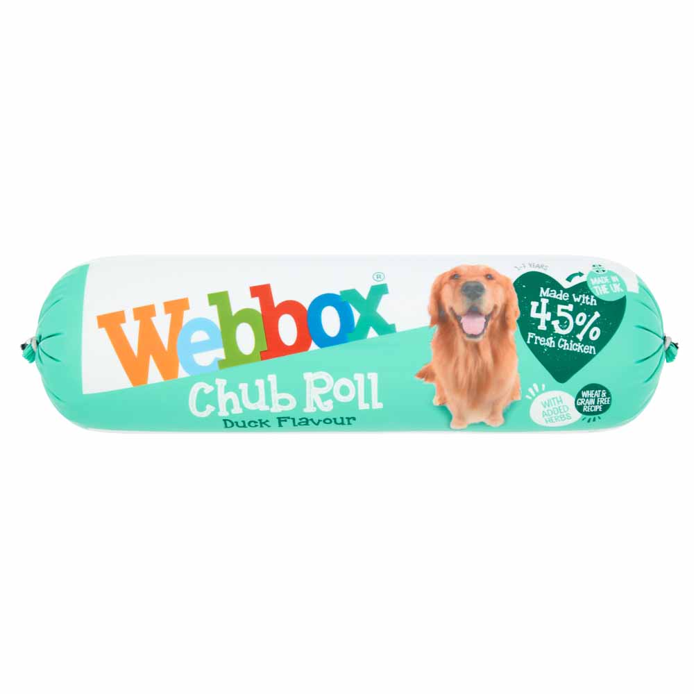Webbox Duck Chub Dog Food 720g Image