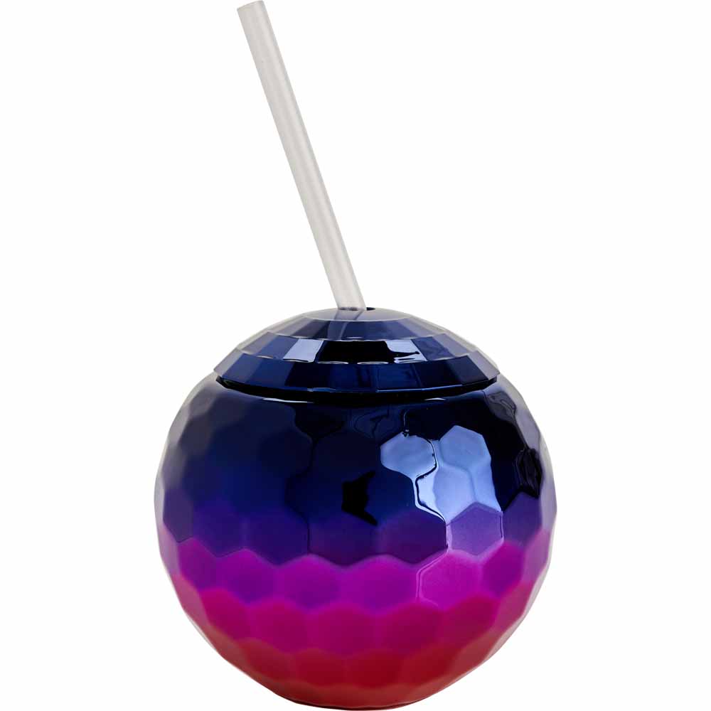 Wilko Iridescent Ball Bottle 500ml Wilko