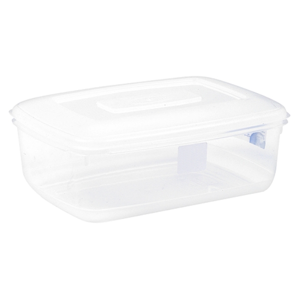 Wilko 4L Clear Rectangular Food Storage Box Image